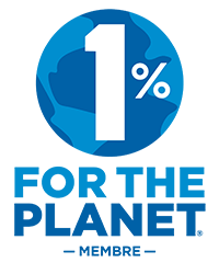 Logo : Membre de 1% pour la planet