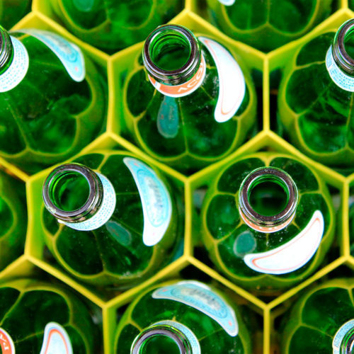 reutilisation de bouteilles en verre