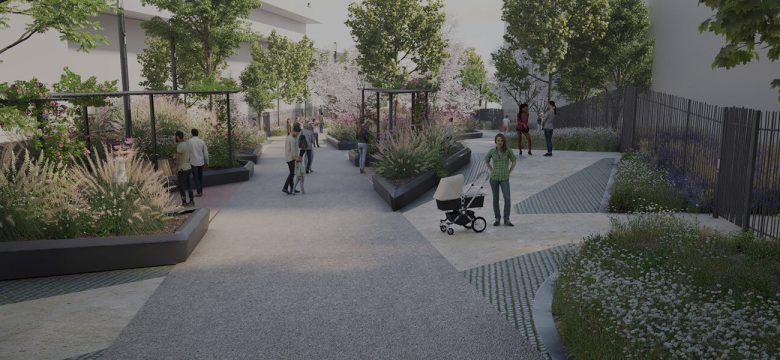 image projet L’Isle d’Abeau • Quartier Saint-Hubert